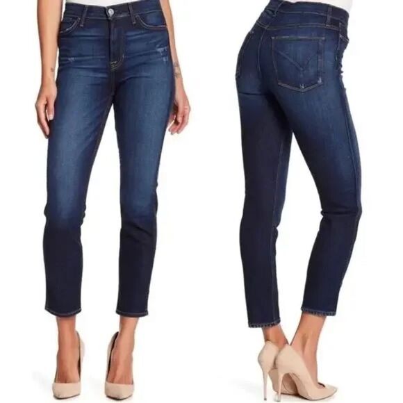 PAIGE Denim - Hudson‎ Jeans Vintage Holly High Waist Crop Jeans Sz 29